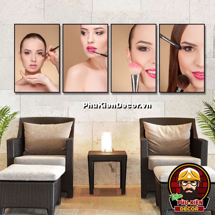 Tranh thẩm mỹ viện được bố trí hợp lý giúp tạo điểm nhấn không gian, nội thất Tranh thẩm mỹ viện được bố trí hợp lý giúp tạo điểm nhấn không gian, nội thất