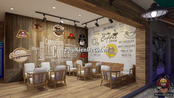 Tranh dán tường 3D quán Cafe chủ đề Vintage Cổ điển, Châu Âu Tranh dán tường 3D quán Cafe chủ đề Vintage Cổ điển, Châu Âu