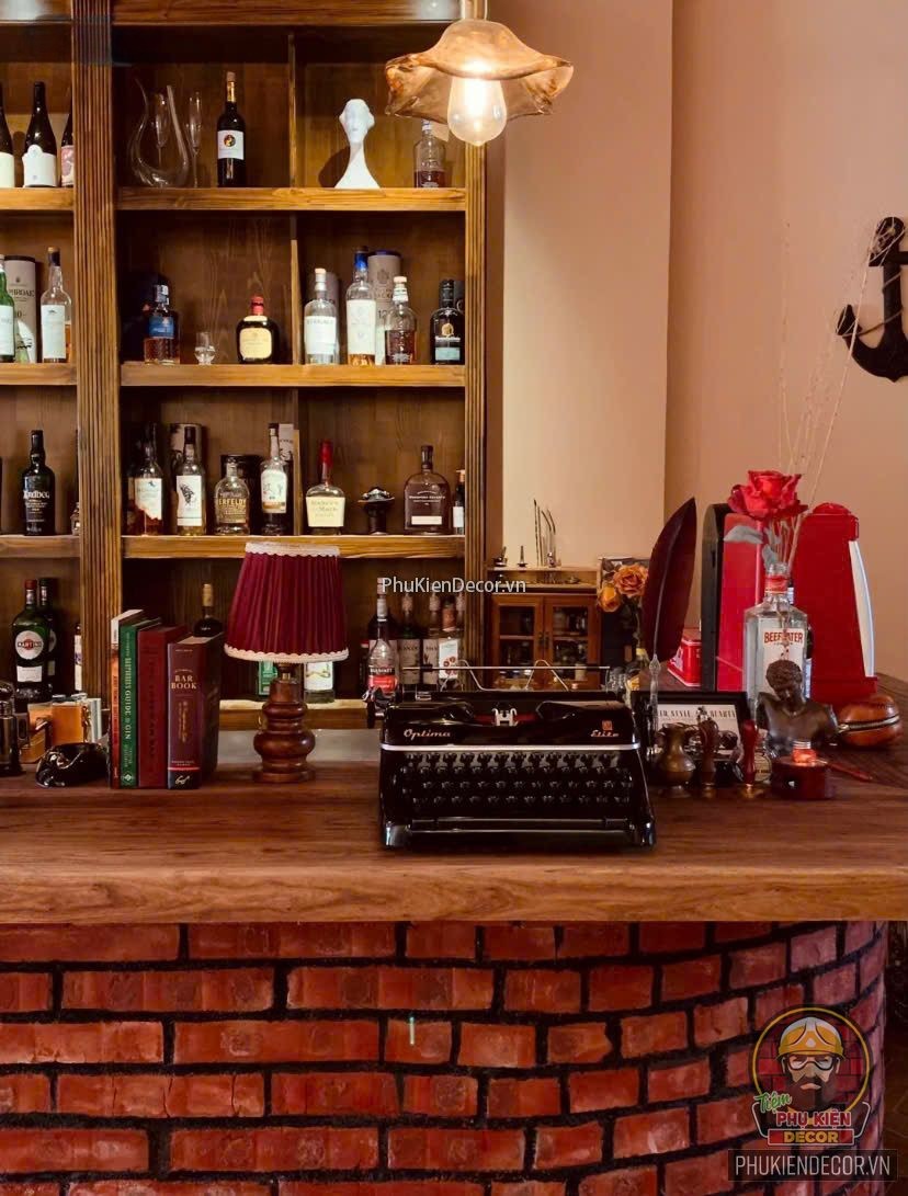 Tạo điểm nhấn khác biệt cho quán cafe, nhà hàng bằng những món phụ kiện vintage - retro Tạo điểm nhấn khác biệt cho quán cafe, nhà hàng bằng những món phụ kiện vintage - retro