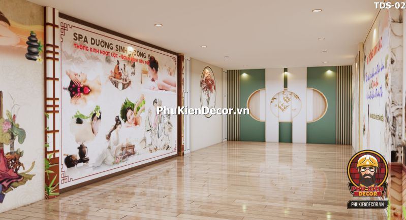 Tranh massage xoa bóp cho tiệm spa Tranh massage xoa bóp cho tiệm spa