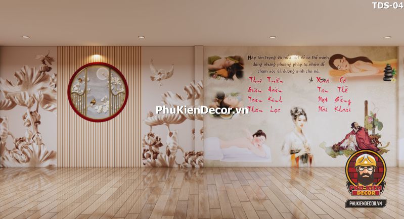 Tranh dán tường phong cảnh thiên nhiên đẹp cho tiệm spa dưỡng sinh Tranh dán tường phong cảnh thiên nhiên đẹp cho tiệm spa dưỡng sinh