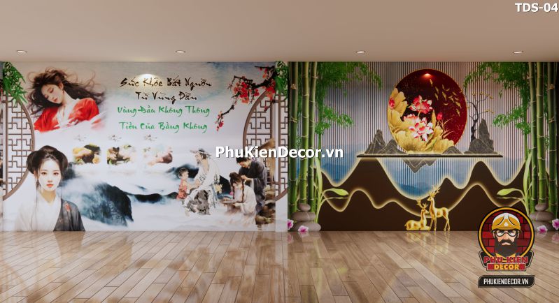 tranh dán tường 3D trang trí spa tranh dán tường 3D trang trí spa