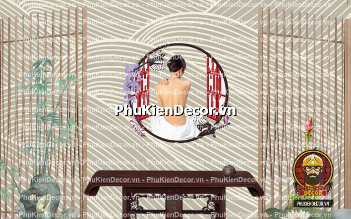 Gợi ý mẫu tranh trang trí tiệm massage gội đầu dưỡng sinh Gợi ý mẫu tranh trang trí tiệm massage gội đầu dưỡng sinh