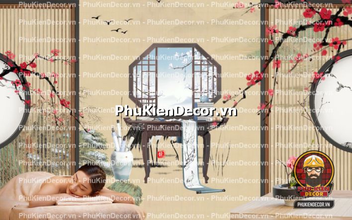 Gợi ý mẫu tranh trang trí tiệm massage gội đầu dưỡng sinh Gợi ý mẫu tranh trang trí tiệm massage gội đầu dưỡng sinh