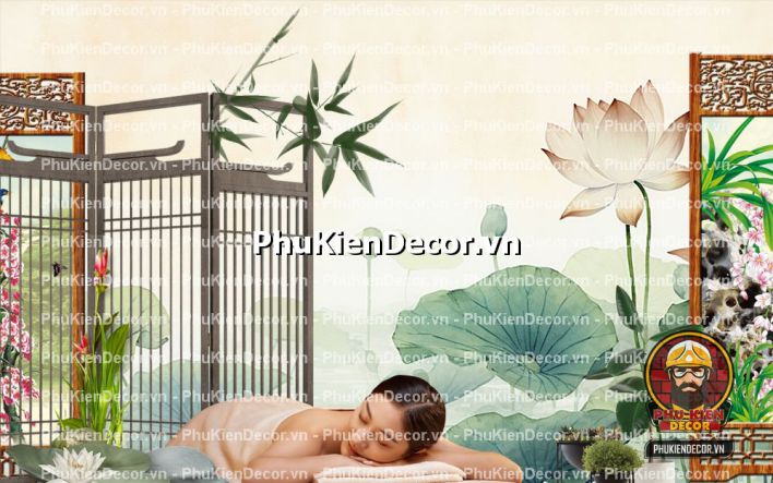 Gợi ý mẫu tranh trang trí tiệm massage gội đầu dưỡng sinh Gợi ý mẫu tranh trang trí tiệm massage gội đầu dưỡng sinh