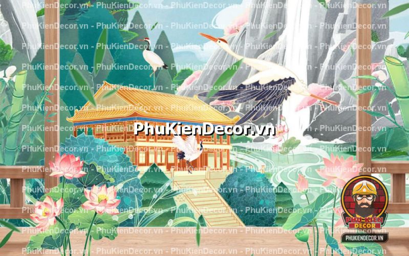 gợi ý mẫu thiết kế spa thư giãn với tranh 3D gợi ý mẫu thiết kế spa thư giãn với tranh 3D