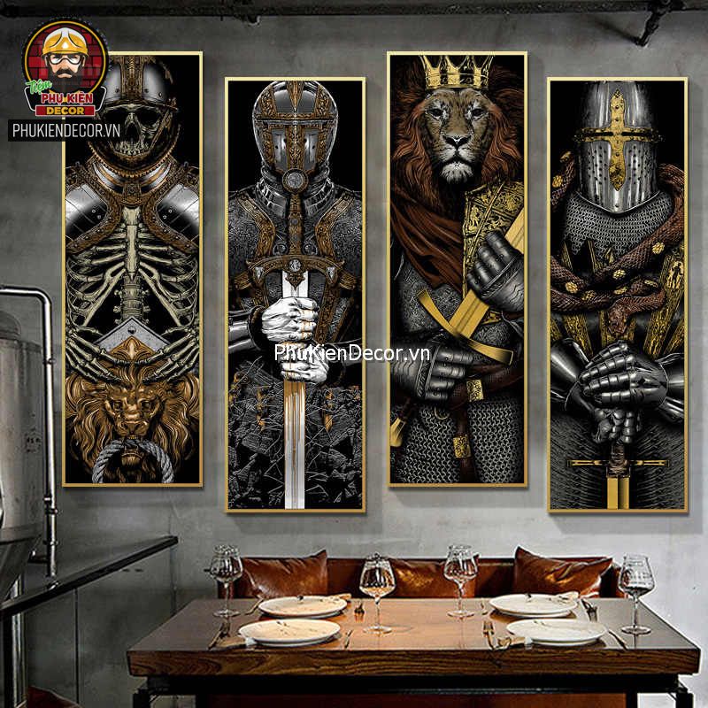 Tranh treo tường quán cafe, bia phong cách ấn tượng, phá cách Tranh treo tường quán cafe, bia phong cách ấn tượng, phá cách