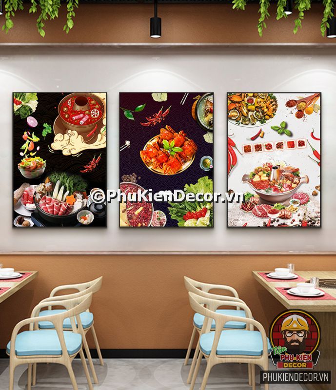 Bộ sưu tập mẫu tranh trang trí quán lẩu nướng Bộ sưu tập mẫu tranh trang trí quán lẩu nướng