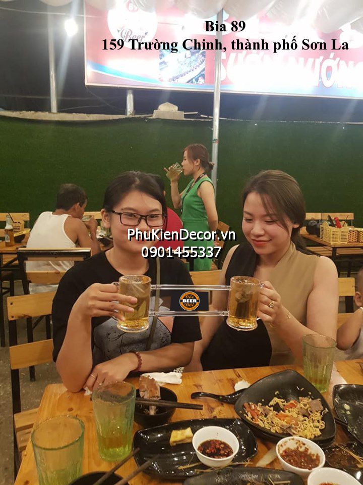 Cốc uống bia đôi cho 2 người dành cho Quán ăn, Nhà hàng Cốc uống bia đôi cho 2 người dành cho Quán ăn, Nhà hàng