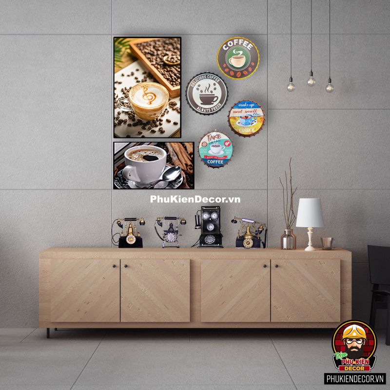 Biến tường trống thành điểm nhấn ấn tượng với combo decor độc lạ Biến tường trống thành điểm nhấn ấn tượng với combo decor độc lạ
