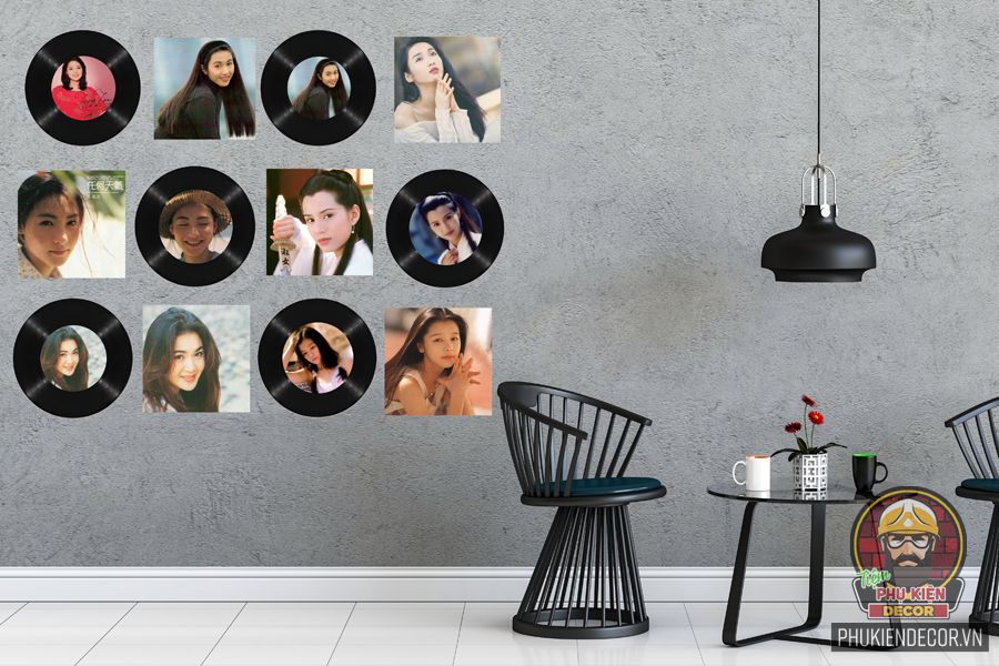 Đĩa than nhựa và tranh trang trí chủ đề Diễn viên Hoa Ngữ Đĩa than nhựa và tranh trang trí chủ đề Diễn viên Hoa Ngữ