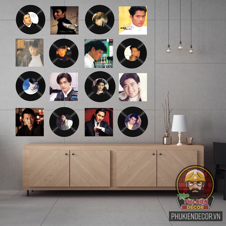 Đĩa than nhựa và tranh trang trí chủ đề Diễn viên Hoa Ngữ Đĩa than nhựa và tranh trang trí chủ đề Diễn viên Hoa Ngữ