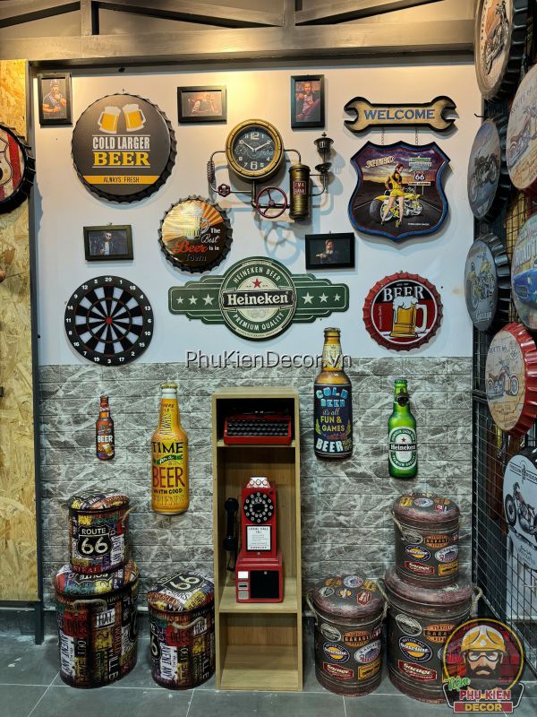 Đồ decor bar, pub, karaoke độc đáo ở Phụ Kiện Decor Đồ decor bar, pub, karaoke độc đáo ở Phụ Kiện Decor