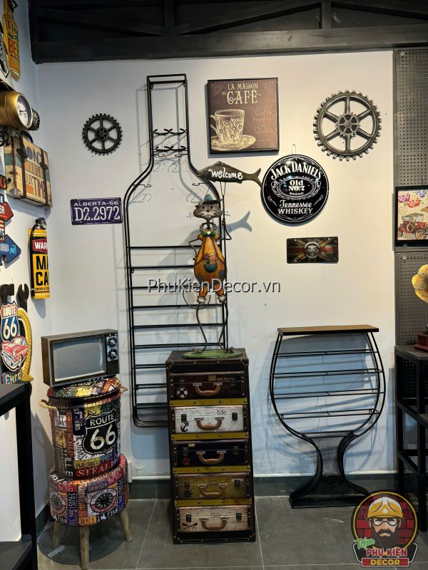 Đồ decor bar, pub, karaoke độc đáo giúp không gian quán thêm thu hút Đồ decor bar, pub, karaoke độc đáo giúp không gian quán thêm thu hút