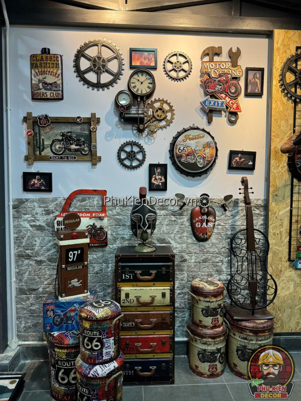Garage trở nên cuốn hút hơn khi kết hợp đồ decor đậm dấu ấn Garage trở nên cuốn hút hơn khi kết hợp đồ decor đậm dấu ấn