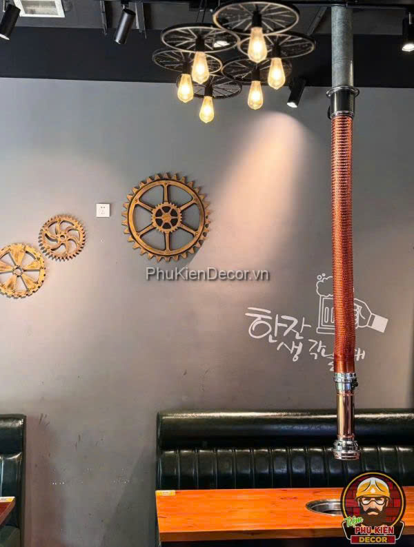 Đồ decor phong cách Industrial - tạo nên chất riêng đầy mạnh mẽ cho nhà hàng Đồ decor phong cách Industrial - tạo nên chất riêng đầy mạnh mẽ cho nhà hàng