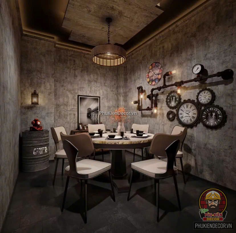 Đồ Decor Phong Cách Công Nghiệp Độc Đáo Cho Quán Cafe, Nhà Hàng Đồ Decor Phong Cách Công Nghiệp Độc Đáo Cho Quán Cafe, Nhà Hàng