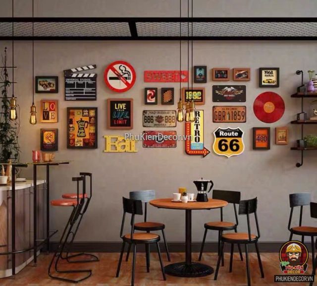 Quán Cafe Gây Ấn Tượng Với Đồ Decor Phong Cách Công Nghiệp (Loft)  Quán Cafe Gây Ấn Tượng Với Đồ Decor Phong Cách Công Nghiệp (Loft)