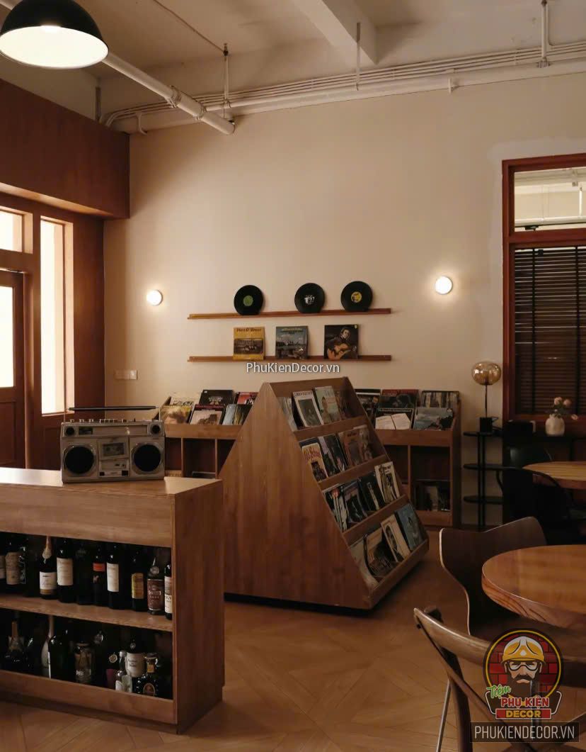 Quán cafe mang phong cách vintage độc đáo, ấn tượng Quán cafe mang phong cách vintage độc đáo, ấn tượng