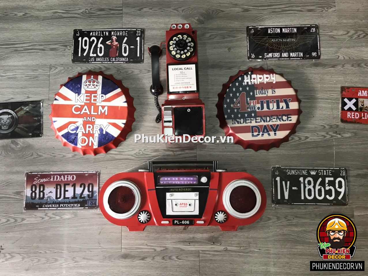 Đồ trang trí decor nhà hàng, quán nhậu, Bia, Hải sản lẩu ốc Đồ trang trí decor nhà hàng, quán nhậu, Bia, Hải sản lẩu ốc