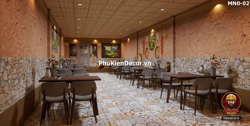 Tranh dán tường chủ đề vách đất đá Tranh dán tường chủ đề vách đất đá