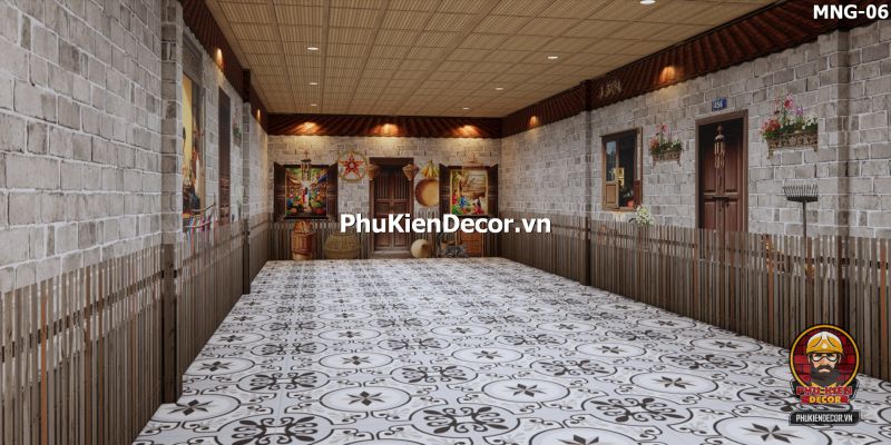 Mẫu thiết kế quán ăn vỉa hè phong cách dân dã Mẫu thiết kế quán ăn vỉa hè phong cách dân dã