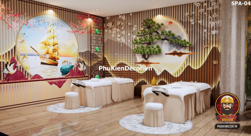 tranh dán tường spa đông y dưỡng sinh tranh dán tường spa đông y dưỡng sinh