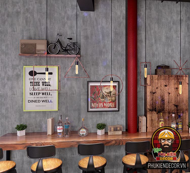 Top 50 mẫu giấy dán tường quán cafe đẹp nhất