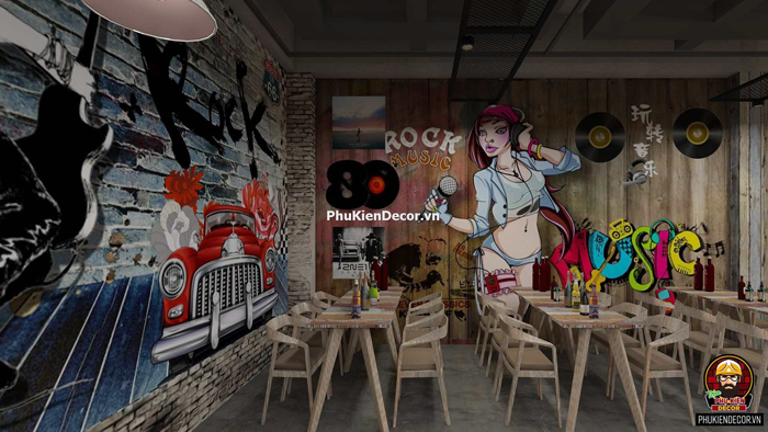 giấy dán tường Grafity giấy dán tường Grafity