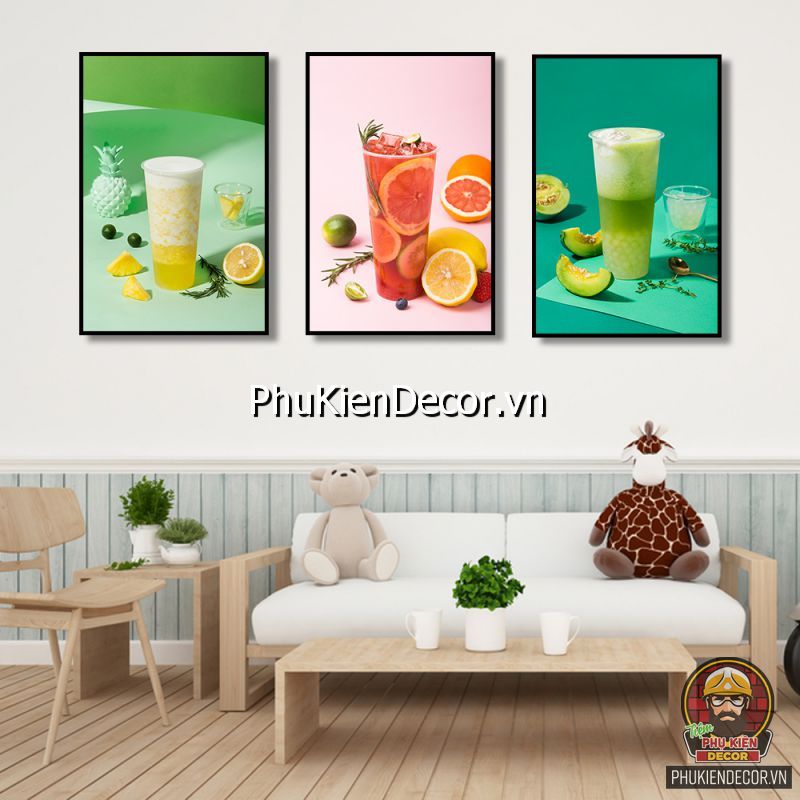 Hình ảnh tranh trang trí ly trà chanh, nước ép đẹp được yêu thích Hình ảnh tranh trang trí ly trà chanh, nước ép đẹp được yêu thích