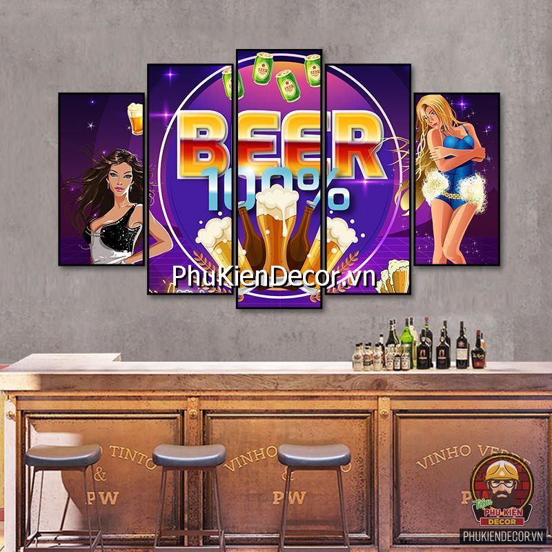 Hình ảnh quán nhậu treo tường trang trí độc đáo Hình ảnh quán nhậu treo tường trang trí độc đáo