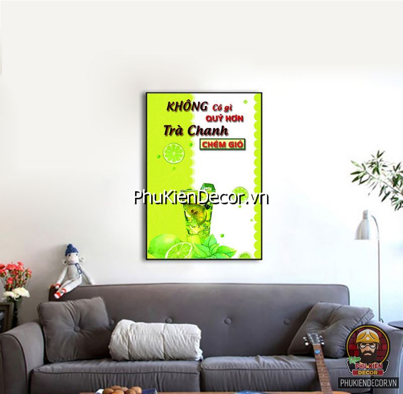 Mẫu tranh treo tường quán sinh tố đẹp thu hút khách hàng Mẫu tranh treo tường quán sinh tố đẹp thu hút khách hàng