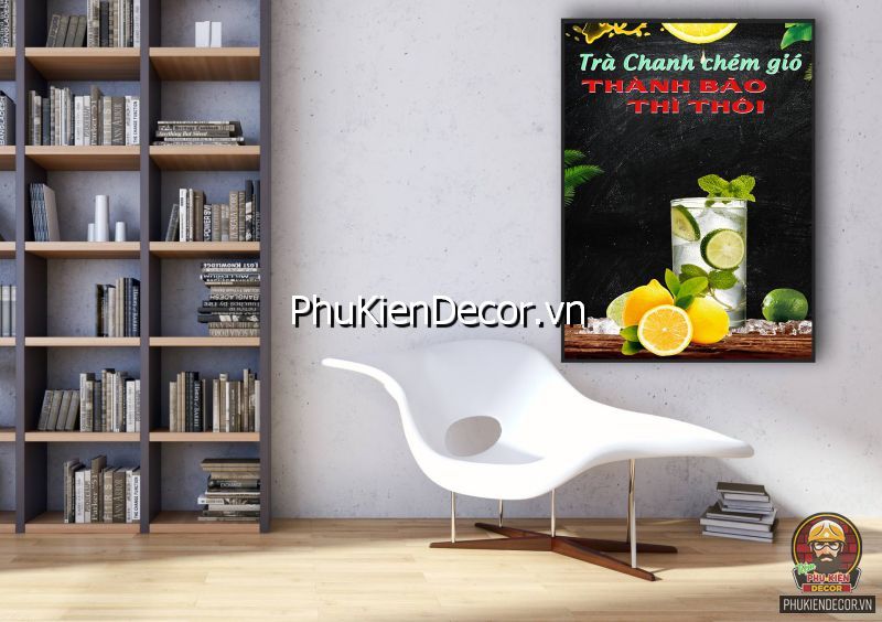 Mẫu tranh treo tường quán sinh tố đẹp thu hút khách hàng Mẫu tranh treo tường quán sinh tố đẹp thu hút khách hàng