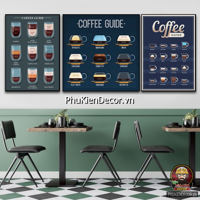 Hình ảnh tranh treo tường quán bánh trà đẹp mắt, tạo điểm nhấn cho quán Hình ảnh tranh treo tường quán bánh trà đẹp mắt, tạo điểm nhấn cho quán