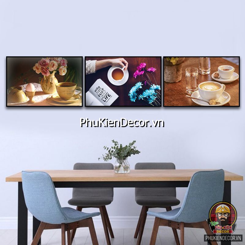 Mẫu tranh trang trí quán cafe đẹp mắt, ấn tượng Mẫu tranh trang trí quán cafe đẹp mắt, ấn tượng