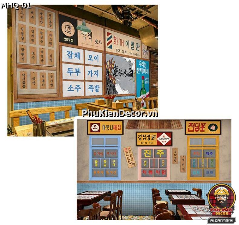Hướng dẫn tự trang trí Quán Ăn Hàn Quốc cho giới trẻ cực Chill Hướng dẫn tự trang trí Quán Ăn Hàn Quốc cho giới trẻ cực Chill