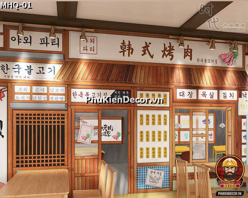 Hướng dẫn tự trang trí Quán Ăn Hàn Quốc cho giới trẻ cực Chill Hướng dẫn tự trang trí Quán Ăn Hàn Quốc cho giới trẻ cực Chill