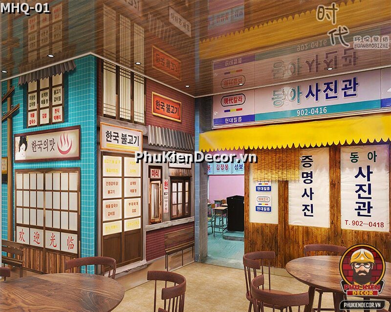 Hướng dẫn tự trang trí Quán Ăn Hàn Quốc cho giới trẻ cực Chill Hướng dẫn tự trang trí Quán Ăn Hàn Quốc cho giới trẻ cực Chill