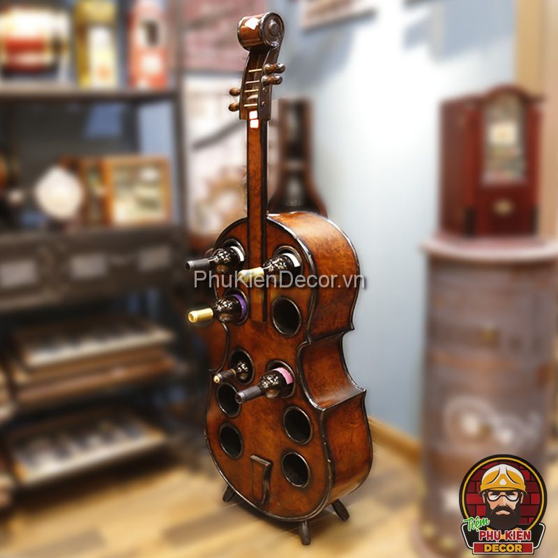 Kệ Đựng Rượu Hình Cây Đàn Dành Cho Nhà hàng, Hầm Rượu, Căn Hộ, Homestay, Villa. Kệ Đựng Rượu Hình Cây Đàn Dành Cho Nhà hàng, Hầm Rượu, Căn Hộ, Homestay, Villa.