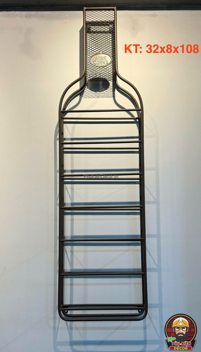Kệ Đựng Rượu Treo Tường Dành Cho Nhà hàng, Hầm Rượu, Căn Hộ, Homestay, Villa. Kệ Đựng Rượu Treo Tường Dành Cho Nhà hàng, Hầm Rượu, Căn Hộ, Homestay, Villa.