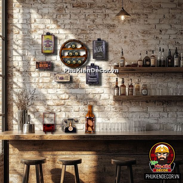 Tạo điểm nhấn cho không gian bar, pub, karaoke với những món đồ decor độc đáo Tạo điểm nhấn cho không gian bar, pub, karaoke với những món đồ decor độc đáo