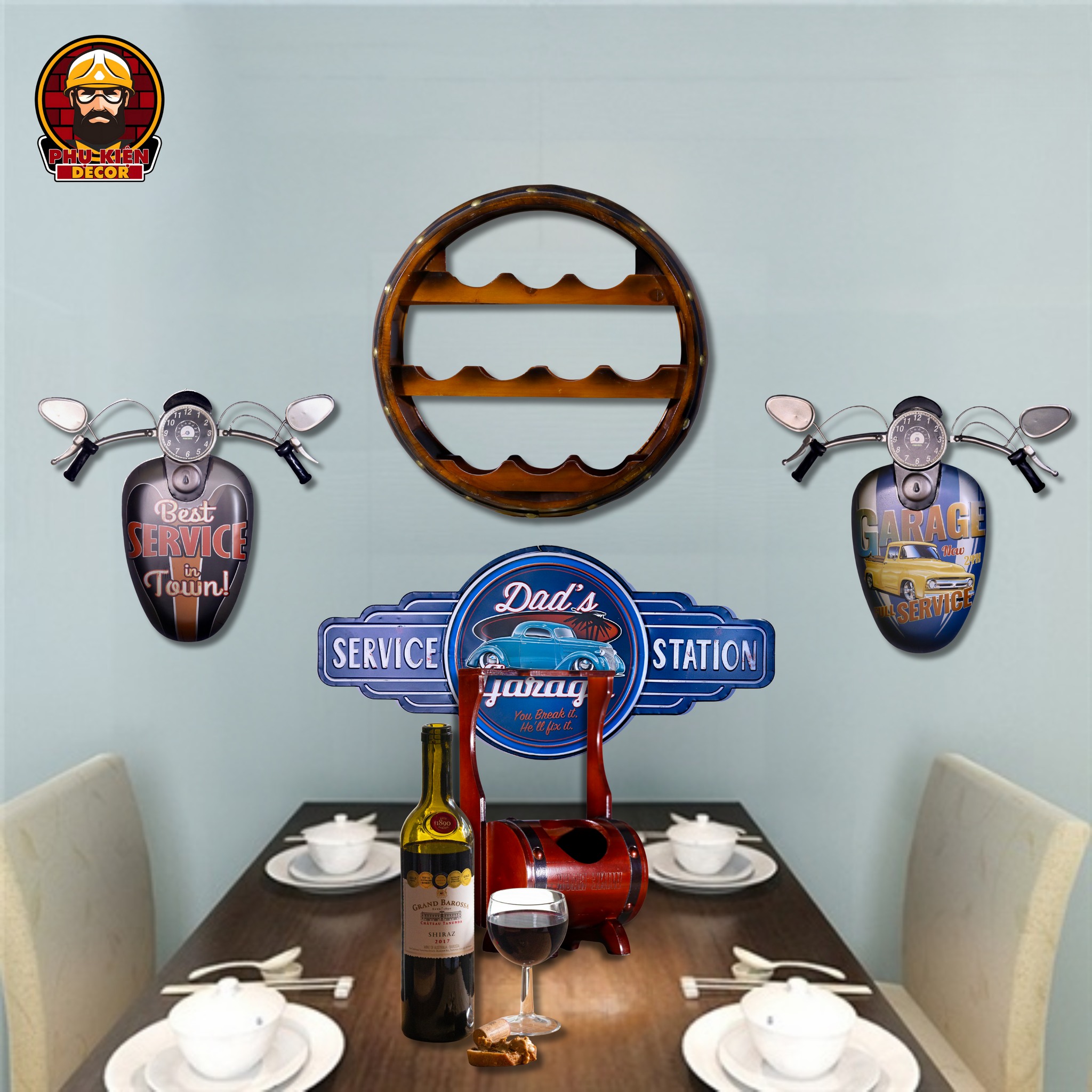 Nhà hàng, quán ăn và hầm rượu tỏa sáng với đồ decor độc đáo, cá tính, mang đến sự khác biệt và phong cách riêng Nhà hàng, quán ăn và hầm rượu tỏa sáng với đồ decor độc đáo, cá tính, mang đến sự khác biệt và phong cách riêng