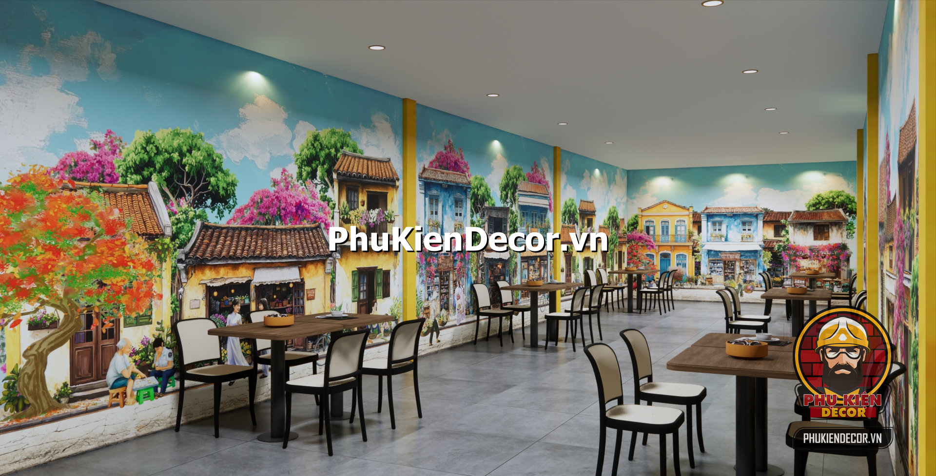 Mẫu thiết kế quán ăn Hà Nội xưa,không gian ẩm thực mang hồn phố cổ Hà Nội Mẫu thiết kế quán ăn Hà Nội xưa,không gian ẩm thực mang hồn phố cổ Hà Nội