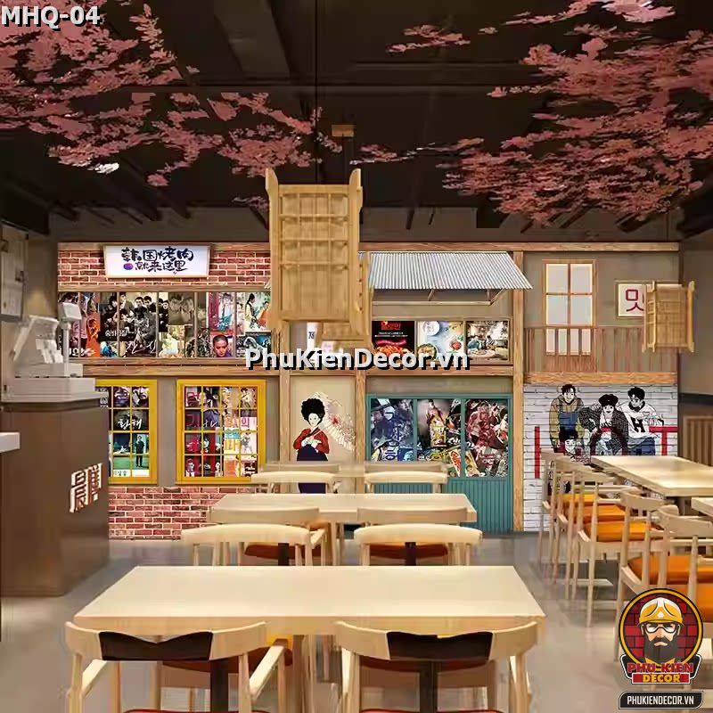 Mẫu thiết kế Quán Phong cách Hàn Quốc sang trọng, đẳng cấp Mẫu thiết kế Quán Phong cách Hàn Quốc sang trọng, đẳng cấp