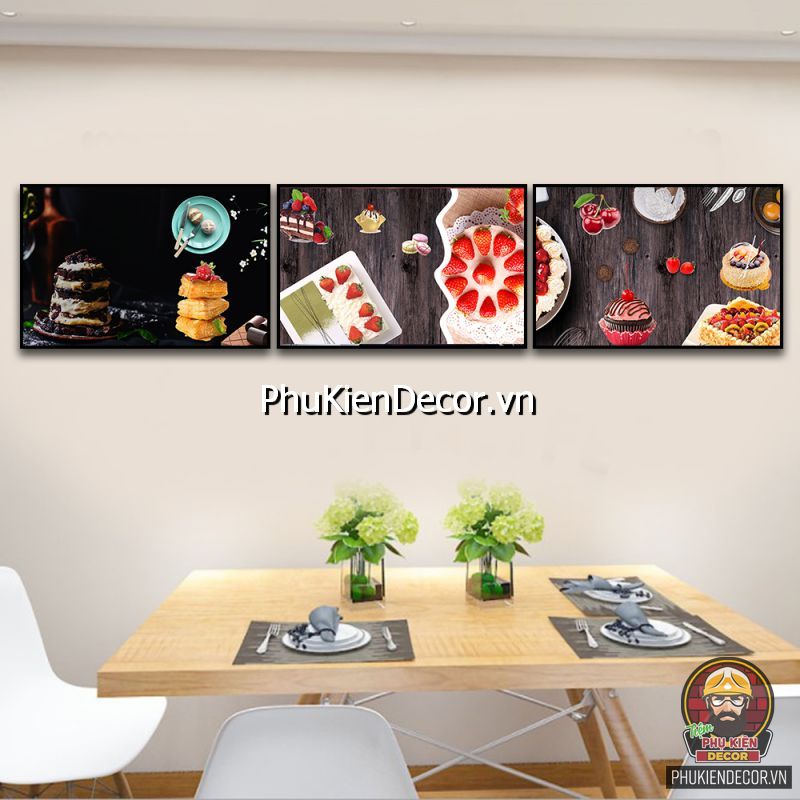 Mẫu tranh quán bánh trà thịnh hành nhất hiện nay Mẫu tranh quán bánh trà thịnh hành nhất hiện nay