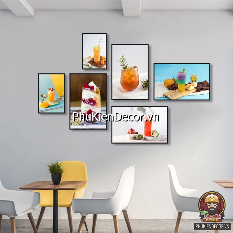 Hình ảnh tranh trang trí ly trà chanh, nước ép đẹp được yêu thích Hình ảnh tranh trang trí ly trà chanh, nước ép đẹp được yêu thích