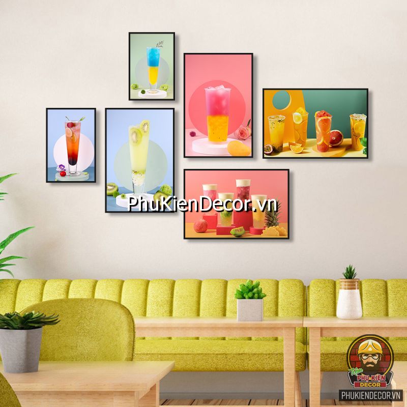 Hình ảnh tranh trang trí ly trà chanh, nước ép đẹp được yêu thích Hình ảnh tranh trang trí ly trà chanh, nước ép đẹp được yêu thích