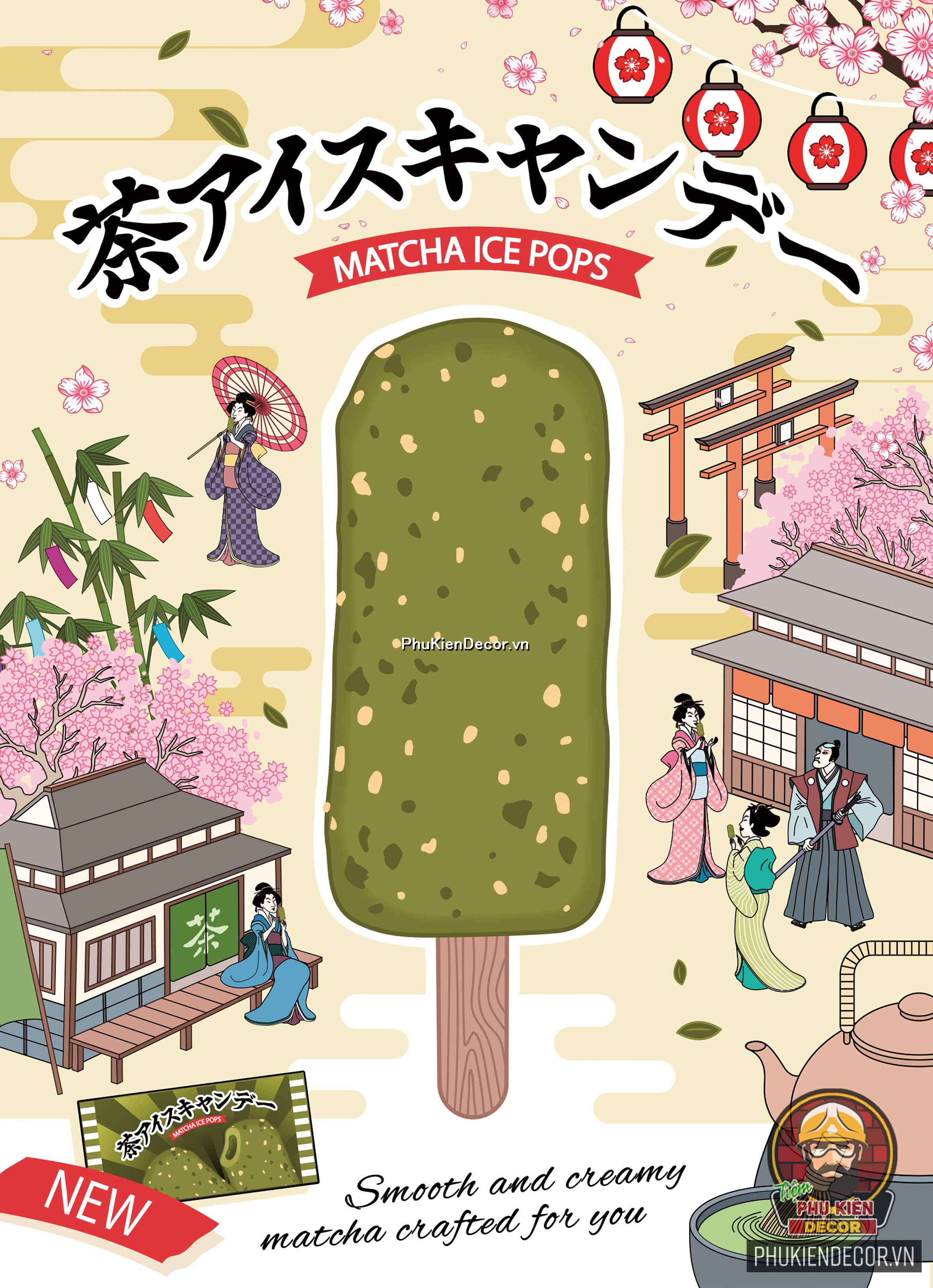 Mẫu tranh chủ đề đường phố mang đến trải nghiệm chân thực như đang ở đất nước Nhật Bản Mẫu tranh chủ đề đường phố mang đến trải nghiệm chân thực như đang ở đất nước Nhật Bản