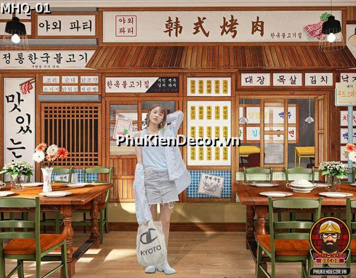 Các mẫu tranh dán tường phong cách Hàn Quốc, mang lại điểm nhấn cho Không gian Quán Các mẫu tranh dán tường phong cách Hàn Quốc, mang lại điểm nhấn cho Không gian Quán