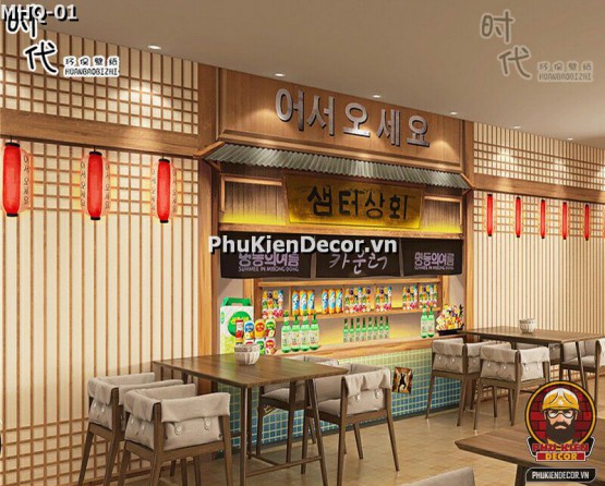 Các mẫu tranh dán tường phong cách Hàn Quốc, mang lại điểm nhấn cho Không gian Quán Các mẫu tranh dán tường phong cách Hàn Quốc, mang lại điểm nhấn cho Không gian Quán